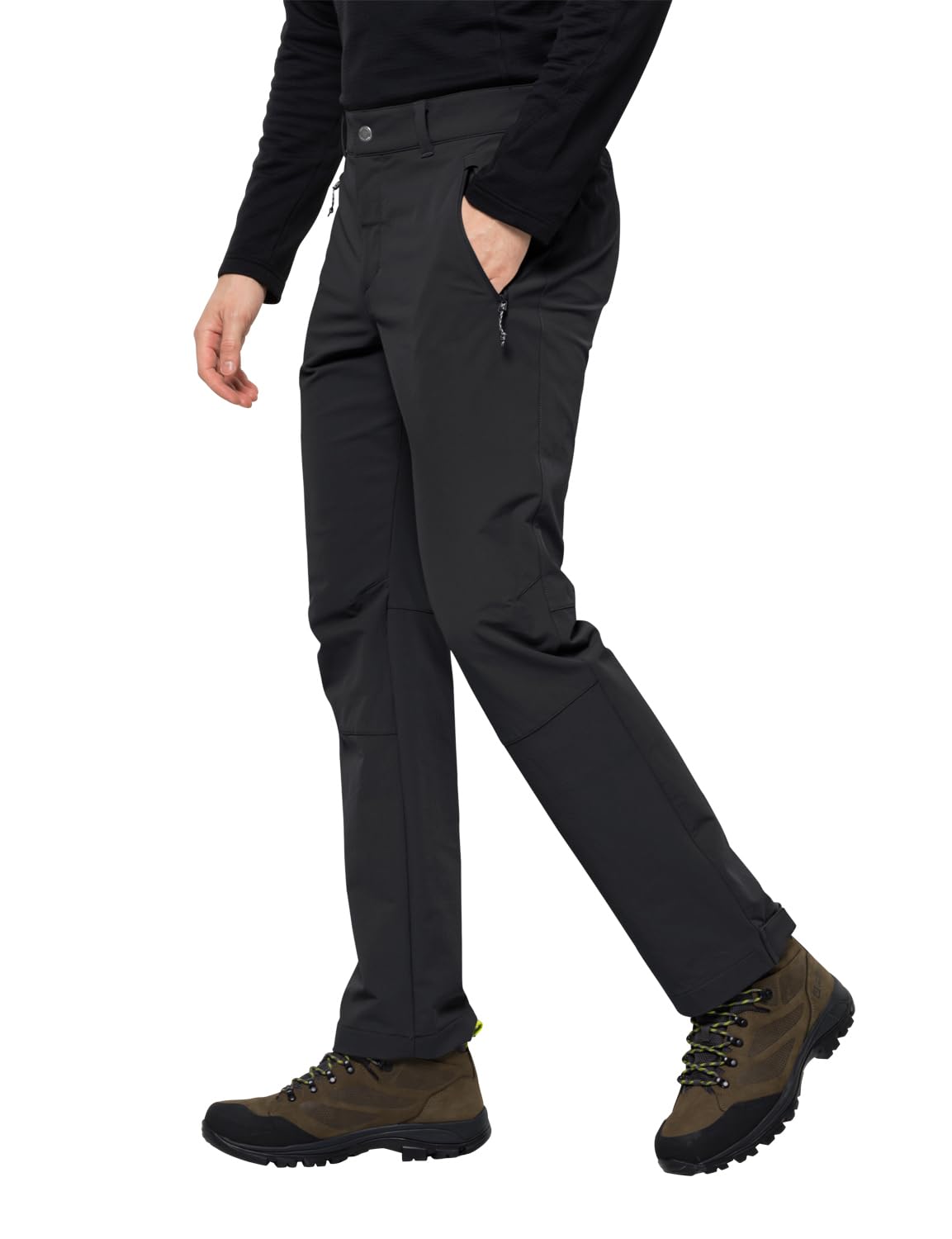 Jack Wolfskin Men's Hiking Pants - Lightweight, Quick-Dry & Durable Outdoor Trousers for Trekking, Camping & Travel Adventures