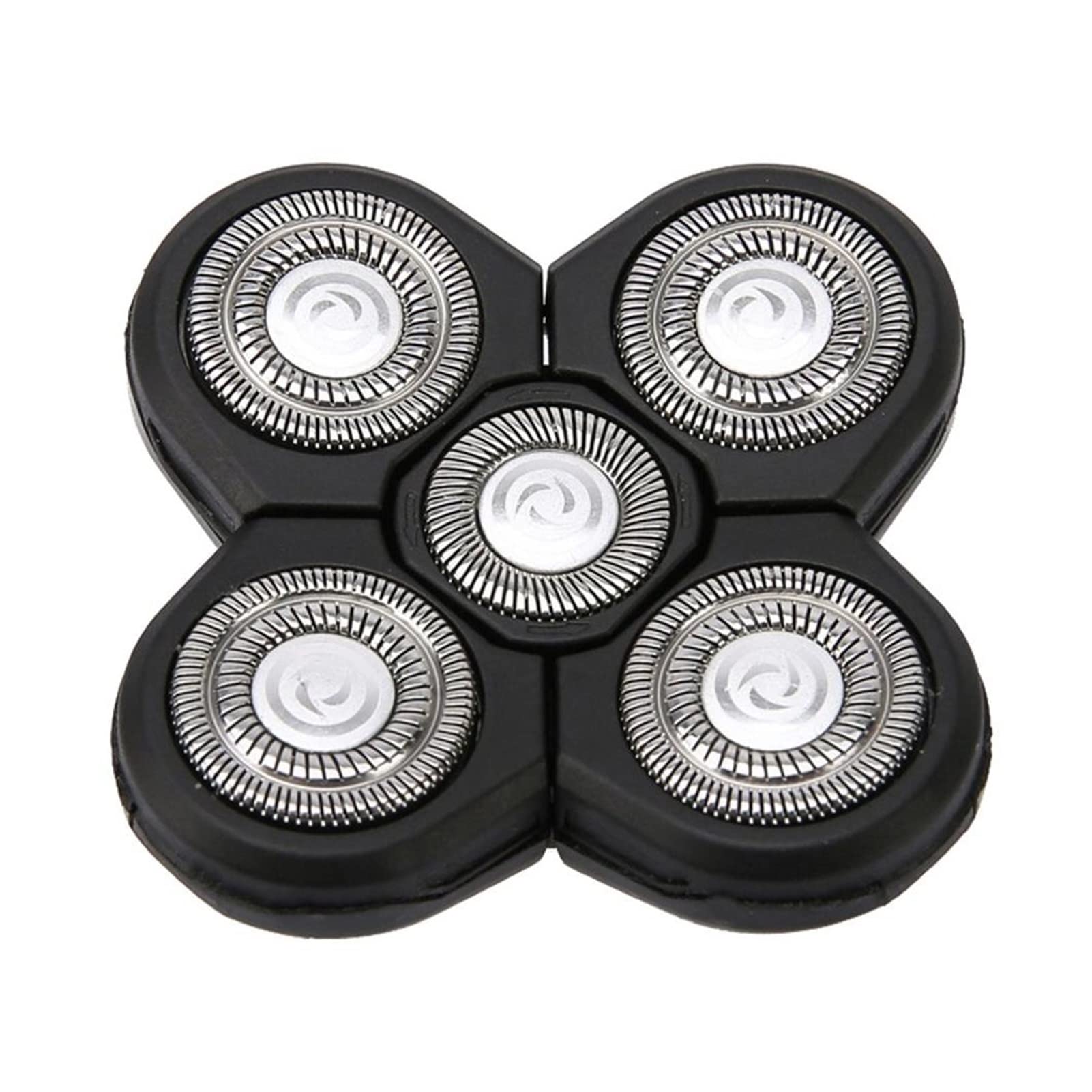 JIESITONG 5-Blade Waterproof Electric Shaver for Men - Rechargeable Floating Head Razor with Double Ring Speed Technology - Replacement Heads (Color: Replacement Head) - Perfect for Travel, Gym & Daily Shaving