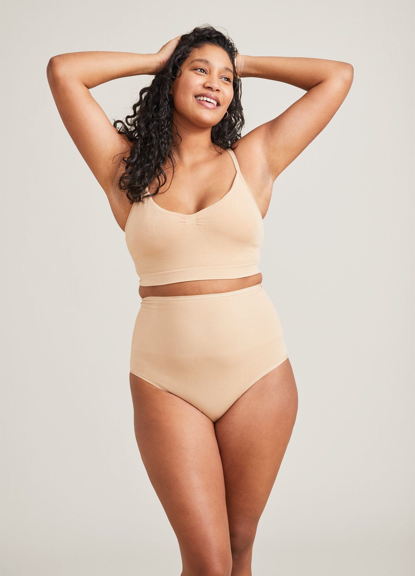 Seamless Belly Brief - High Waisted Comfort Underwear for Women - Perfect for Yoga, Workout & Everyday Wear