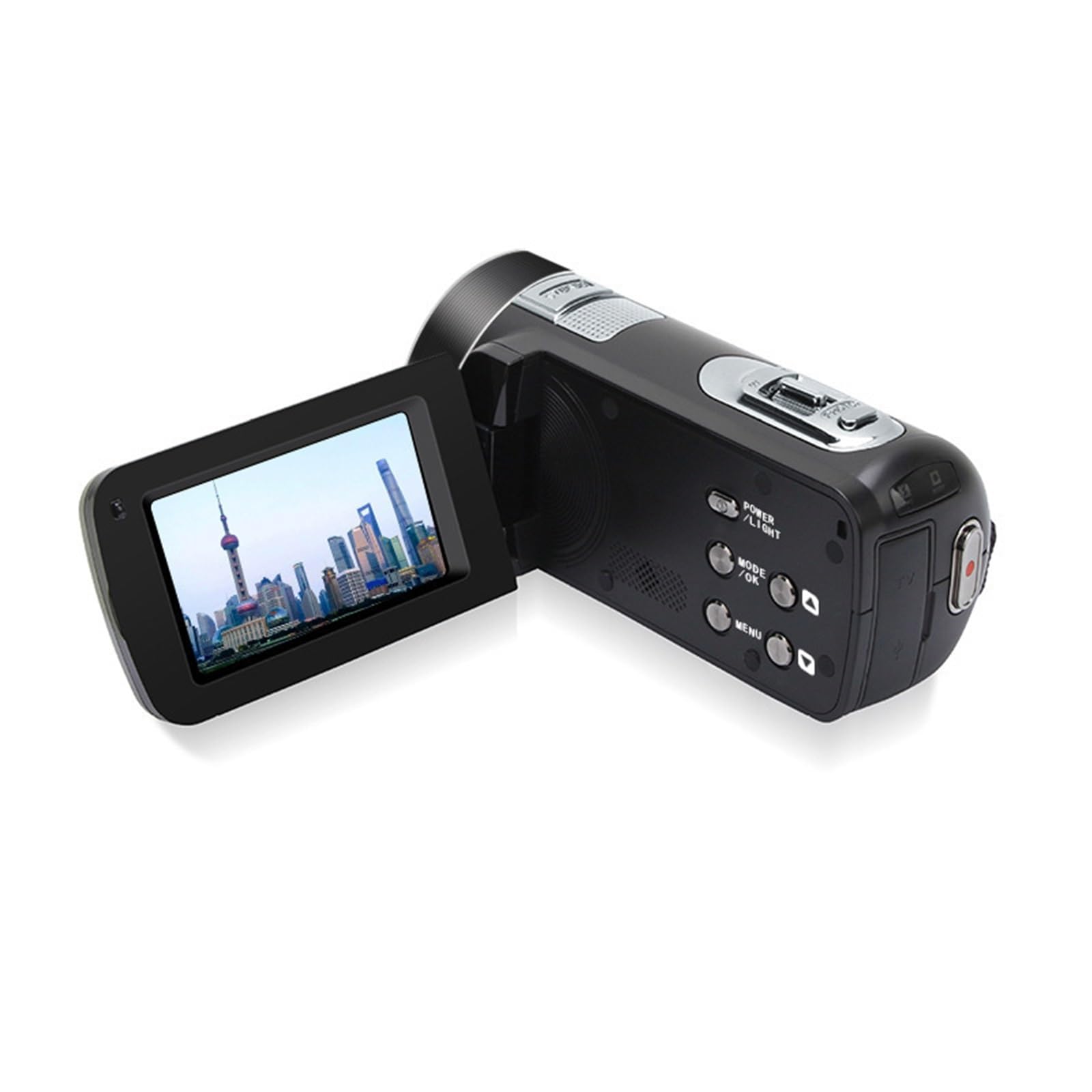 MZZYG 1080p HD Digital Camcorder with 24MP Camera & Remote Control - Professional Video Recorder for Vlogging, Travel, and Home Movies