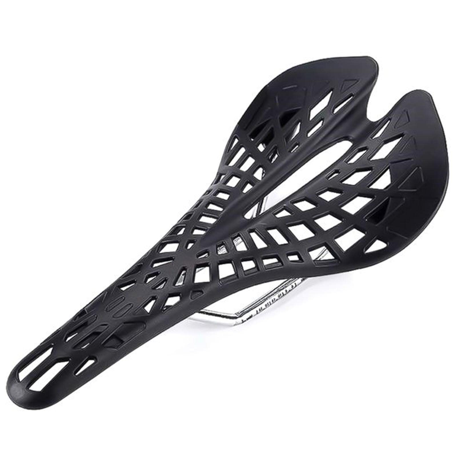 Premium KEDUODUO Carbon Fiber Bike Seat - Lightweight PU Cushion with Spider Design for Mountain & Road Bicycles | Breathable Comfort for Long Rides | Perfect for Cycling Commuting, Exercise & Outdoor Adventures