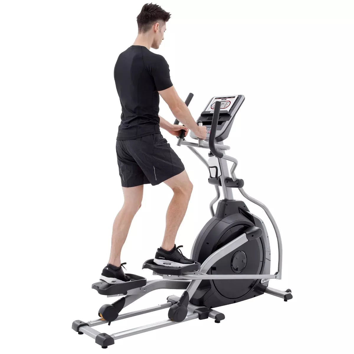 Spirit XE395 Incline Elliptical Trainer - Low Impact Cardio Machine for Home Gym, Full Body Workout Equipment with Adjustable Resistance | Perfect for Small Spaces & Apartment Fitness