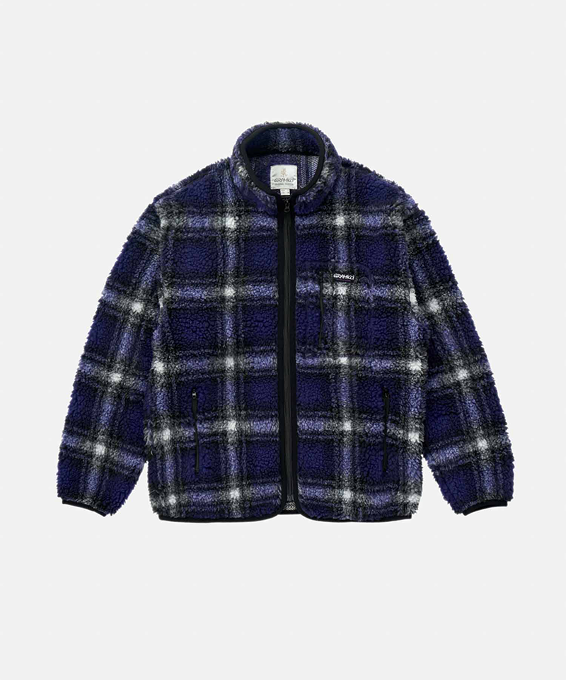 Stylish Shadow Plaid Sherpa Jacket for Men & Women - Warm Winter Fleece Lined Coat - Perfect for Outdoor Adventures, Casual Wear & Cold Weather Fashion