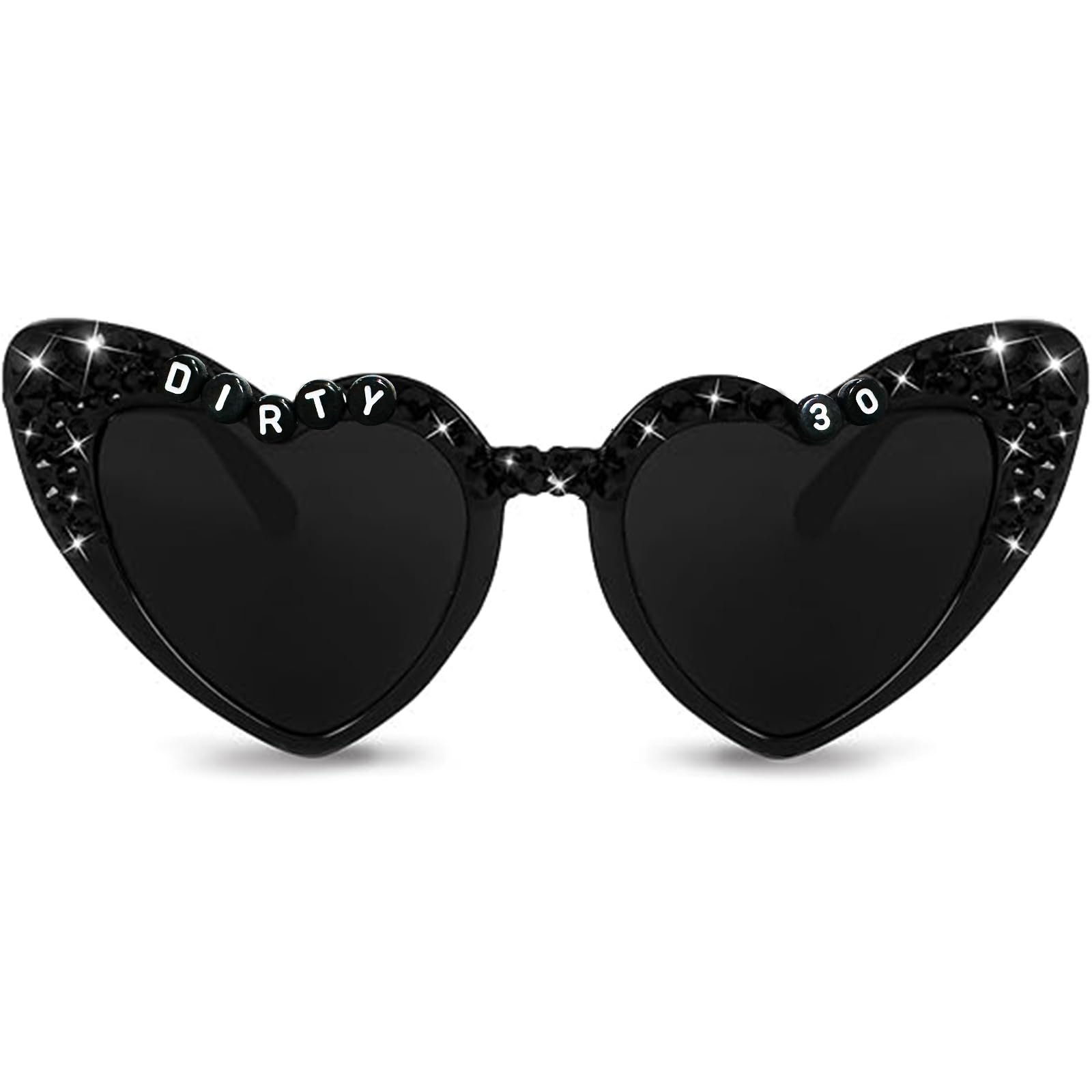 Funny 30th Birthday Glasses - Black 'RIP to My 20s' Novelty Sunglasses for Women & Men | Perfect 30th Birthday Party Decorations & Photo Props