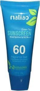 Maliao Green Tea Sunscreen SPF 60 PA+++ - 100g Broad Spectrum, Water Resistant, Paraben & Phthalates Free - Perfect for Outdoor Activities, Beach & Daily Sun Protection