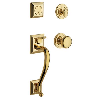 Baldwin Hardware 5320.003.FD Door Handle Set - Modern Matte Black Finish for Interior Doors - Perfect for Home, Office & Commercial Spaces