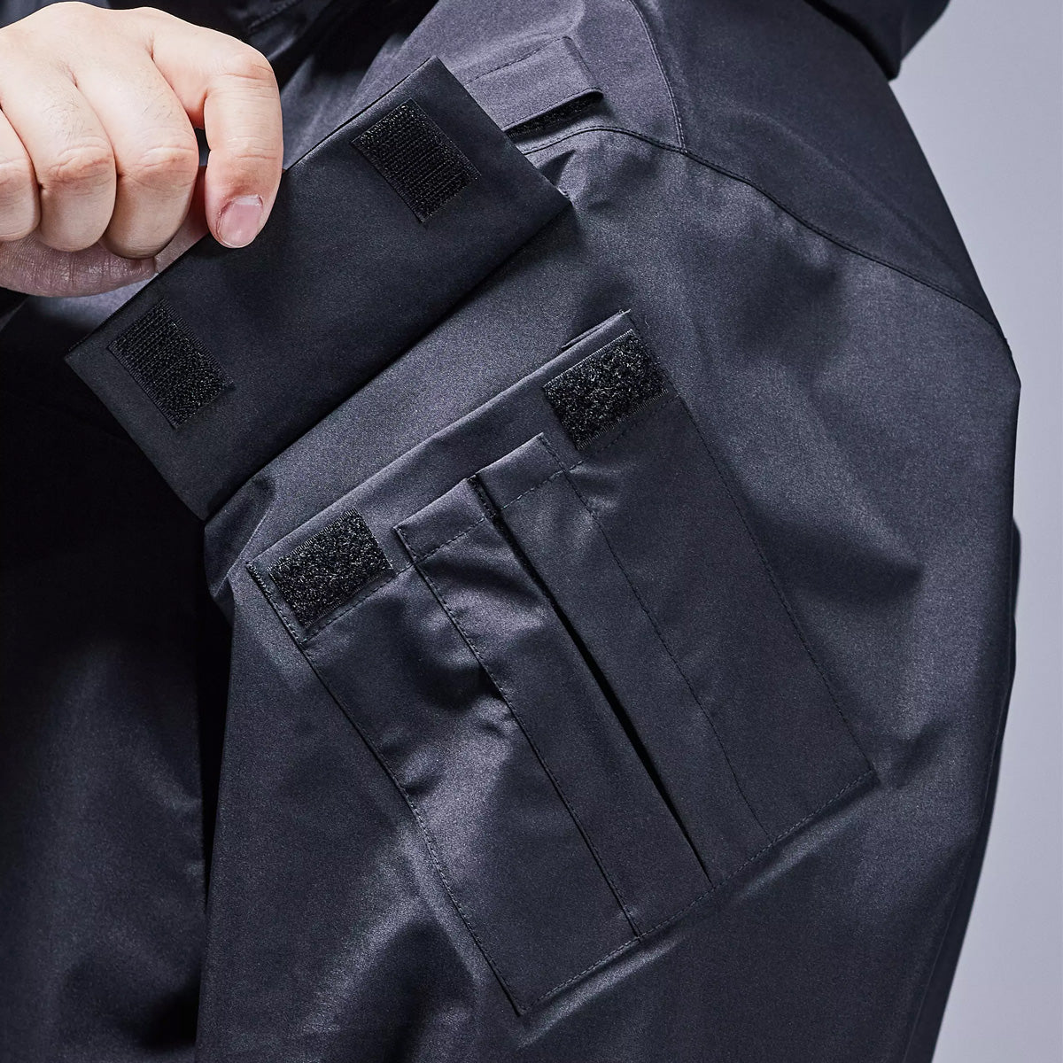 Acronym J14 GT Black Jacket - Stylish Waterproof Urban Outerwear for Men | Perfect for Streetwear, Hiking & Travel