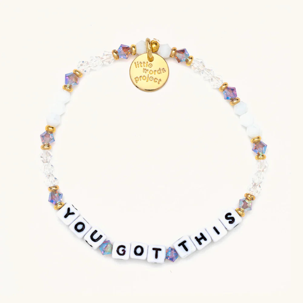 You Got This Motivational Bracelet - Inspirational Gift for Women & Men - Positive Affirmation Jewelry for Daily Encouragement, Strength & Confidence - Perfect for Work, School, Yoga & Everyday Wear