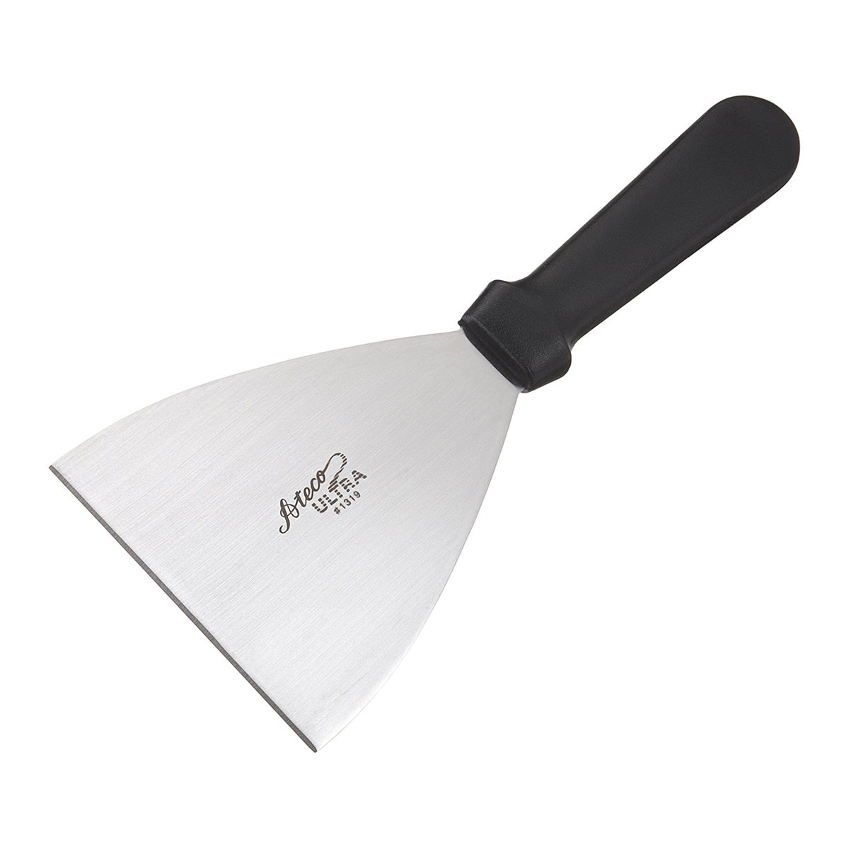 Ateco 1319 Professional Stainless Steel Pastry Spatula Scraper - Perfect for Baking, Cake Decorating & Dough Handling