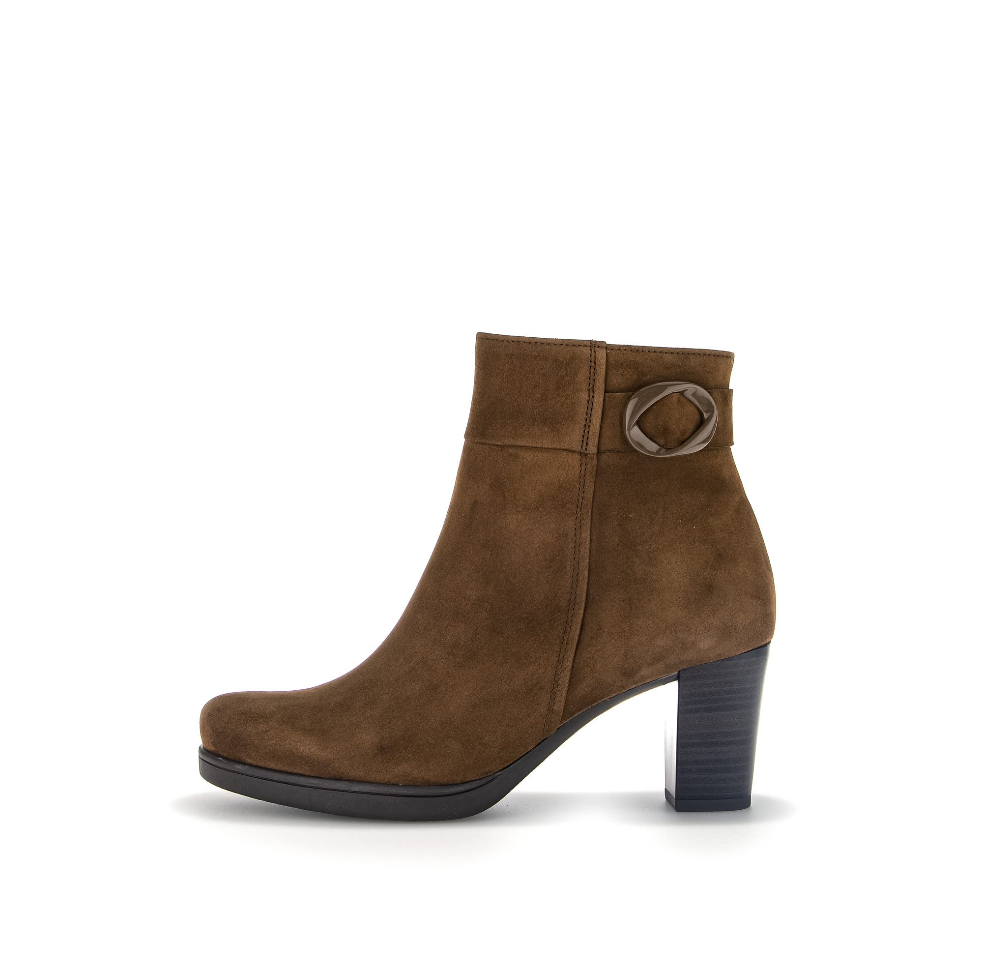 Gabor Women's Ankle Boots - Stylish Leather Mid Calf Boots for Ladies with Comfortable Heel | Perfect for Office, Casual Wear & Fall Winter Fashion