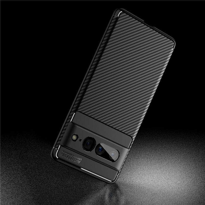 Durable Carbon Fiber Google Pixel 8 Shockproof Case - Slim Protective Cover for Everyday Use & Outdoor Activities
