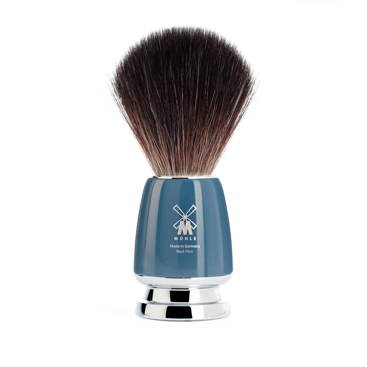 Premium MÜHLE RYTMO 3-Piece Safety Razor Set - Black Fiber Handle, Barber-Grade Stainless Steel Blades for Ultra Smooth Shave - Ideal for Daily Use, Travel & Gift for Men