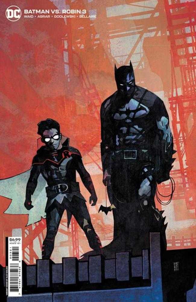 Batman vs Robin #3 (Of 5) - Alex Maleev Card Stock Variant Cover | DC Comics Collectible for Fans & Display