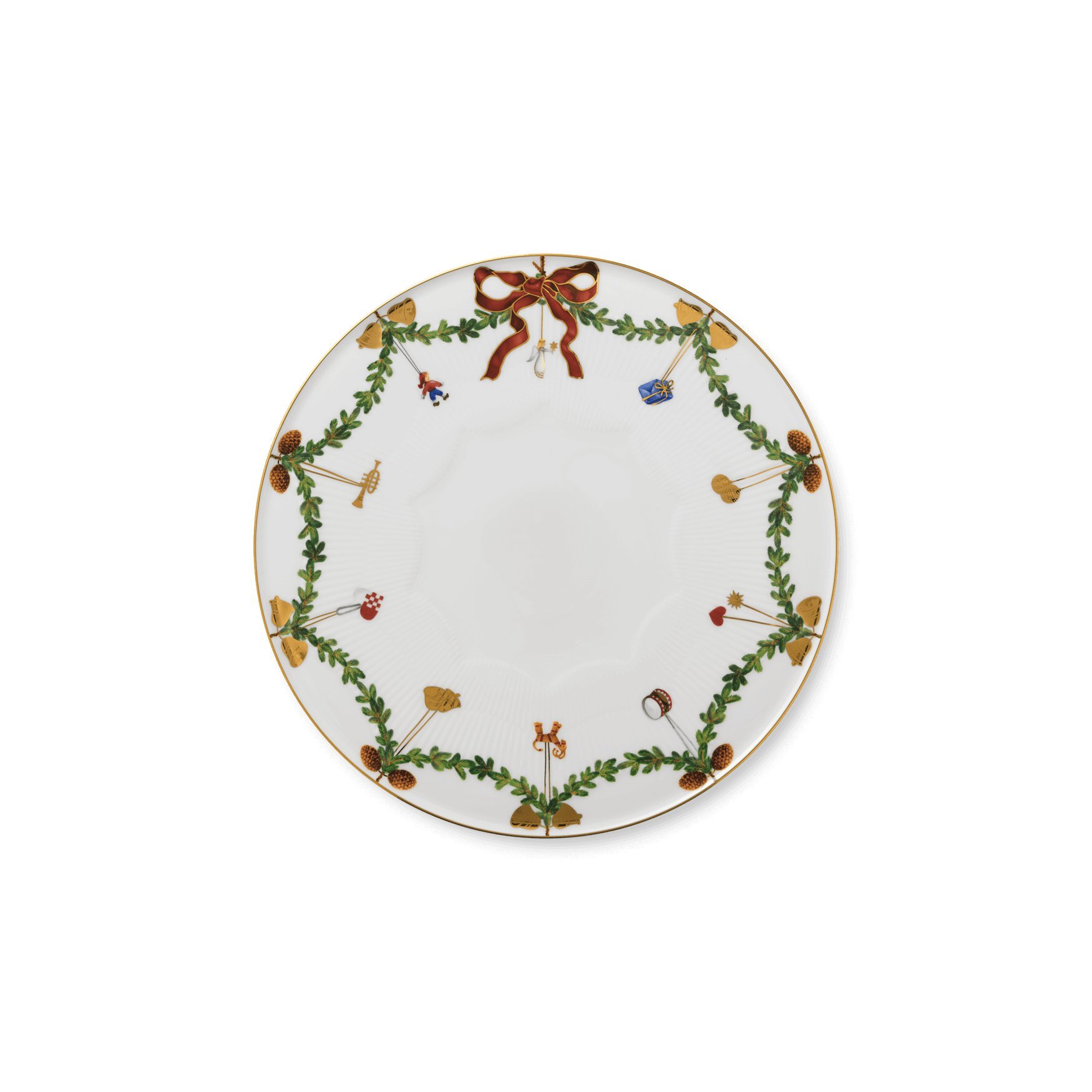 32cm Ceramic Dinner Plate - Elegant & Durable Dish for Everyday Meals, Parties & Formal Dining | Microwave & Dishwasher Safe
