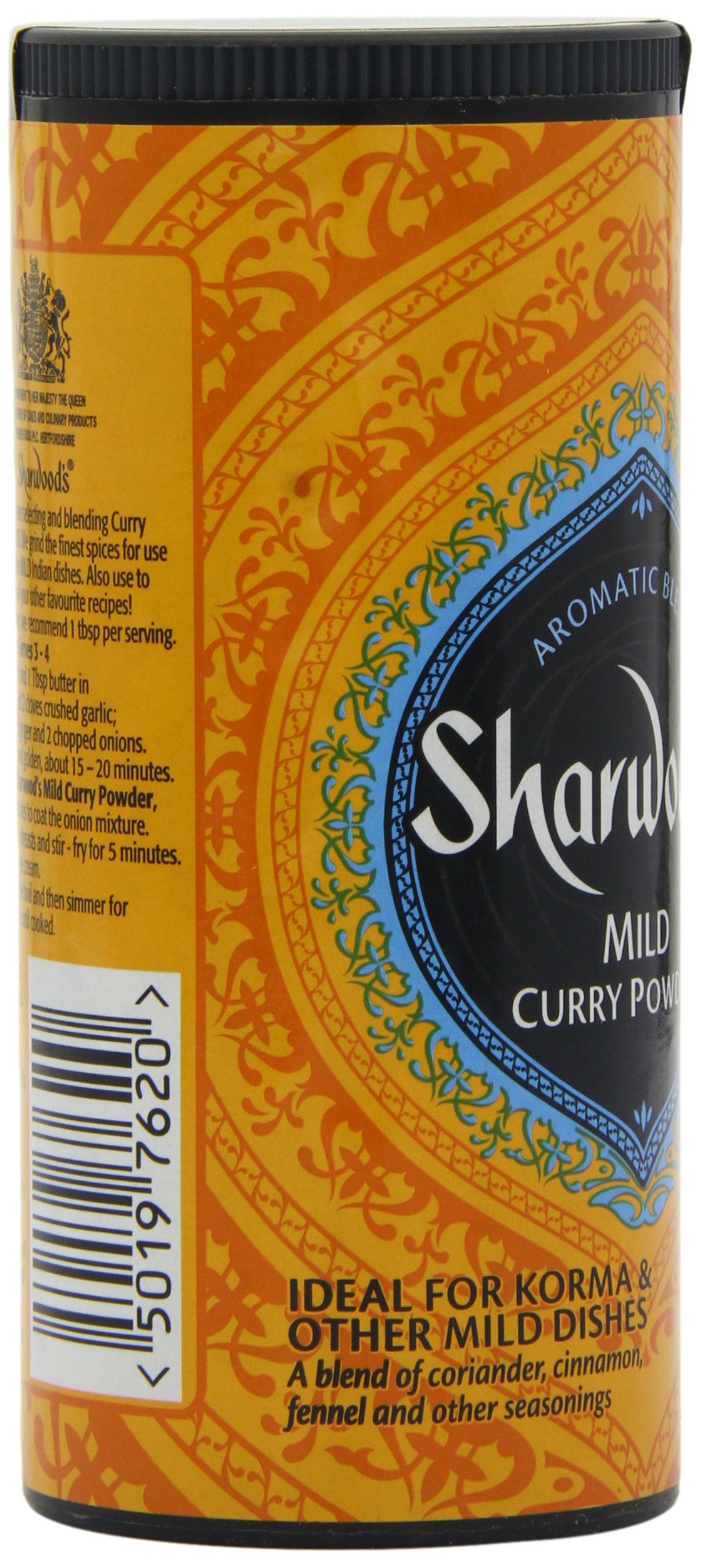 Sharwoods Mild Curry Powder 102g (Pack of 6) | Authentic Indian Spice Blend for Cooking, Seasoning & Marinades | Perfect for Curries, Soups, Rice & Meat Dishes