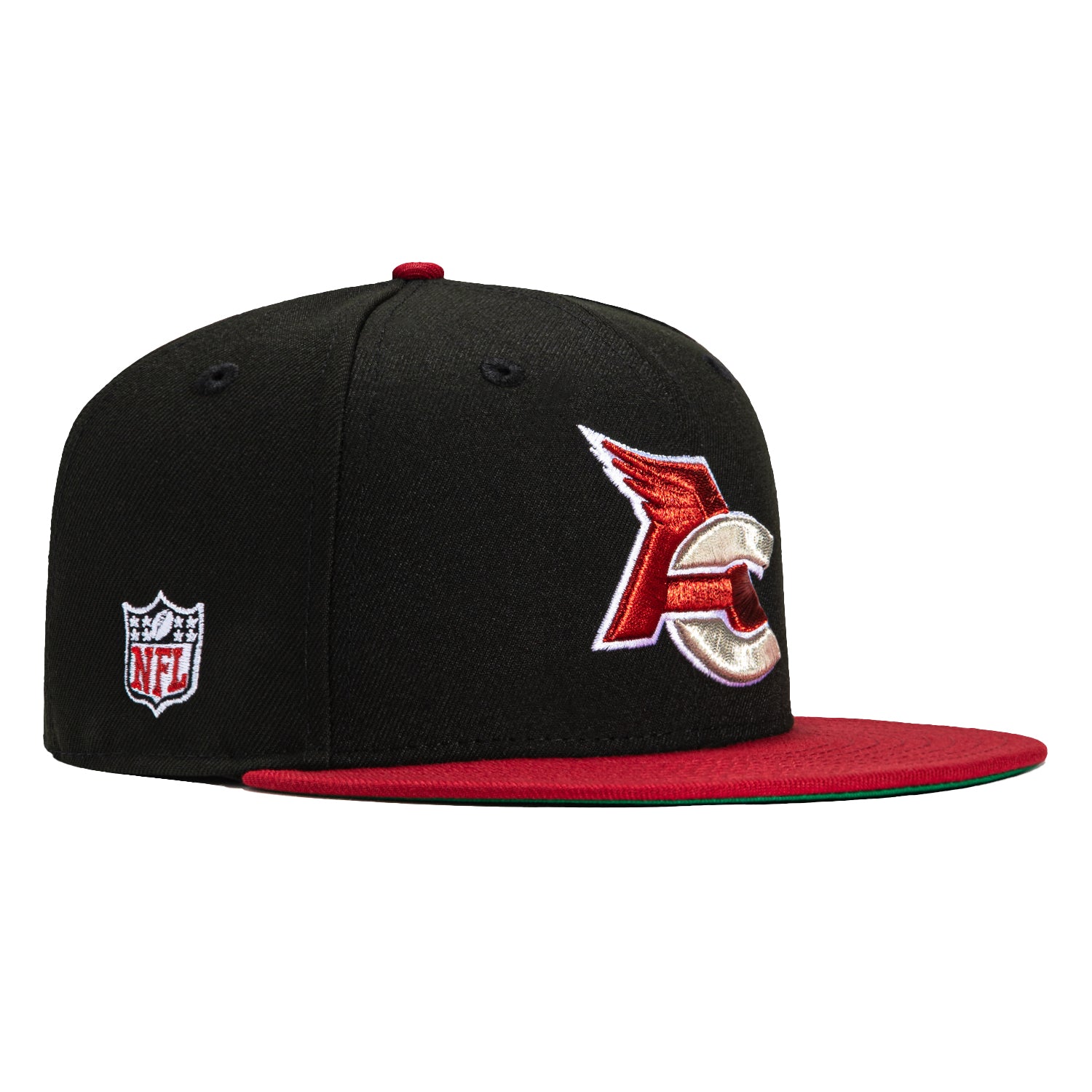 New Era 59Fifty Arizona Cardinals City Original Snapback Hat - Black & Cardinal Red - Official NFL Team Logo Cap for Men & Women - Perfect for Game Day, Sports Events & Streetwear Fashion