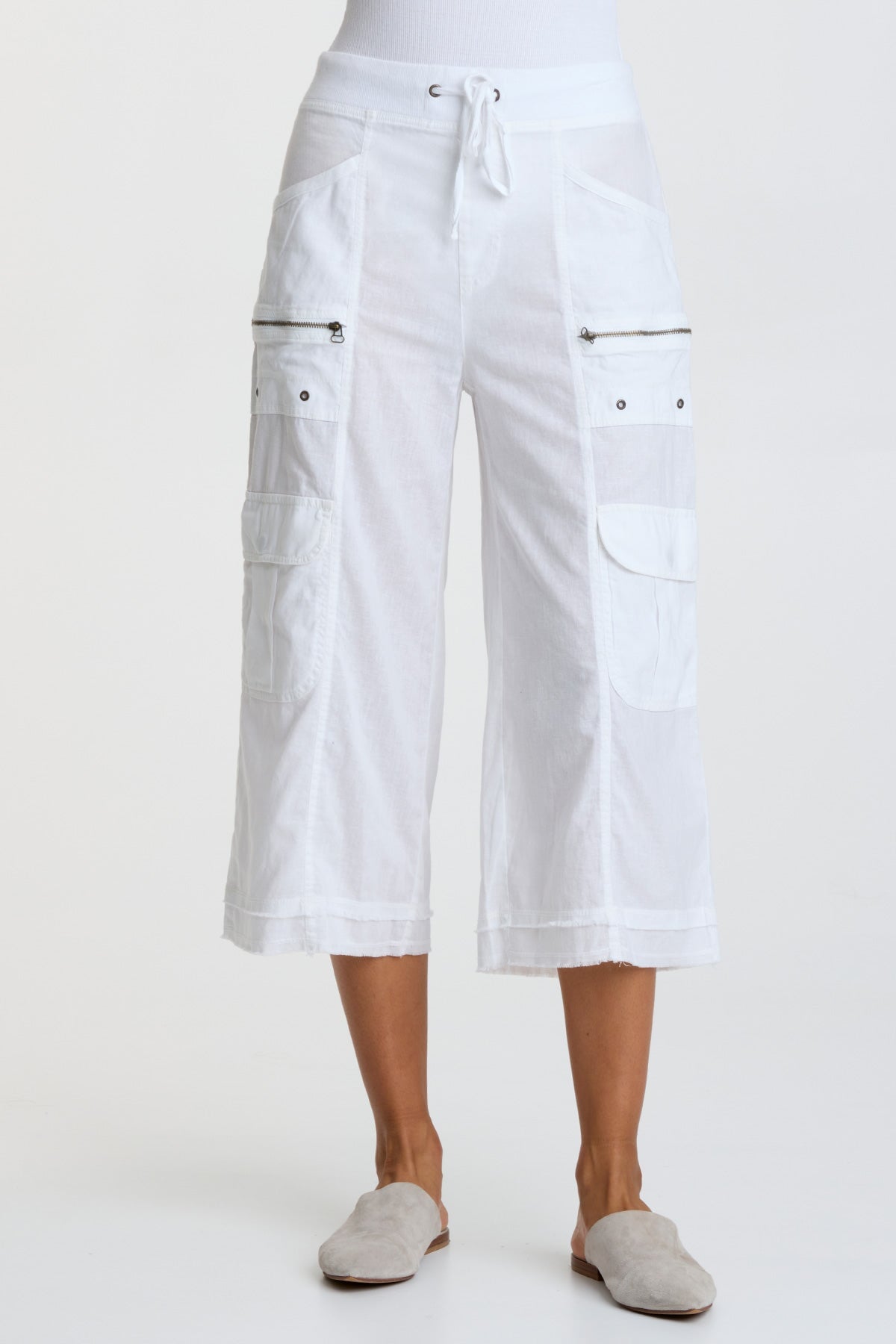 Premium Linen Gaucho Pants for Women - Comfortable & Stylish Summer Wide Leg Trousers - Perfect for Beach, Vacation & Boho Fashion