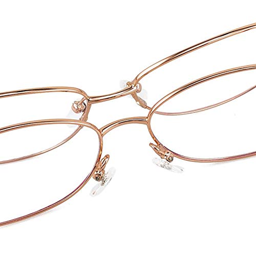 Trendy Blue Light Blocking Glasses for Women - Anti UV, Anti Glare, Computer & Reading Glasses - Perfect for Office Work, Gaming & Screen Time