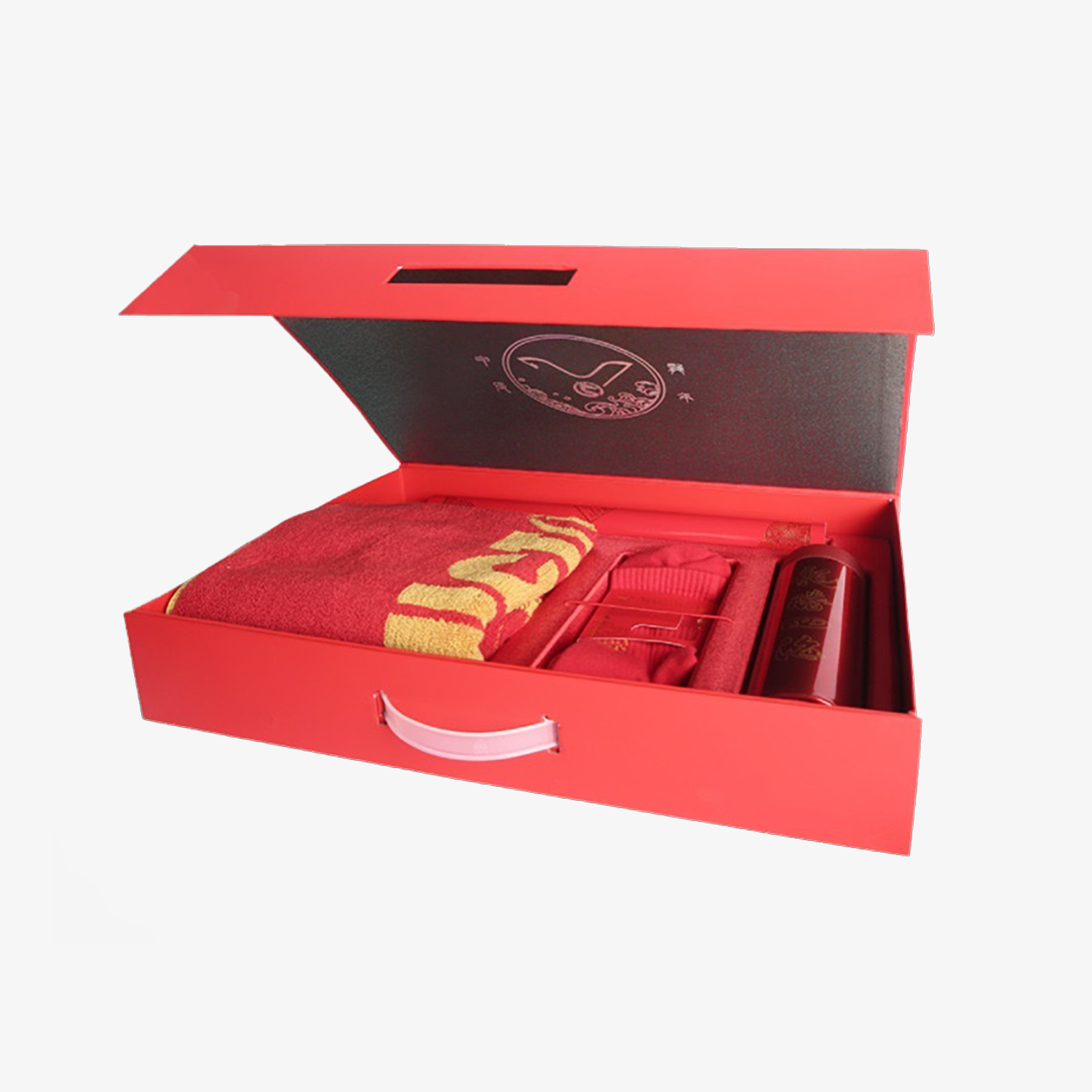 Victor Chinese New Year Gift Box - Premium Lunar New Year Gift Set with Red Envelopes & Decorations | Perfect for CNY Celebrations, Office Gifts & Family Reunions