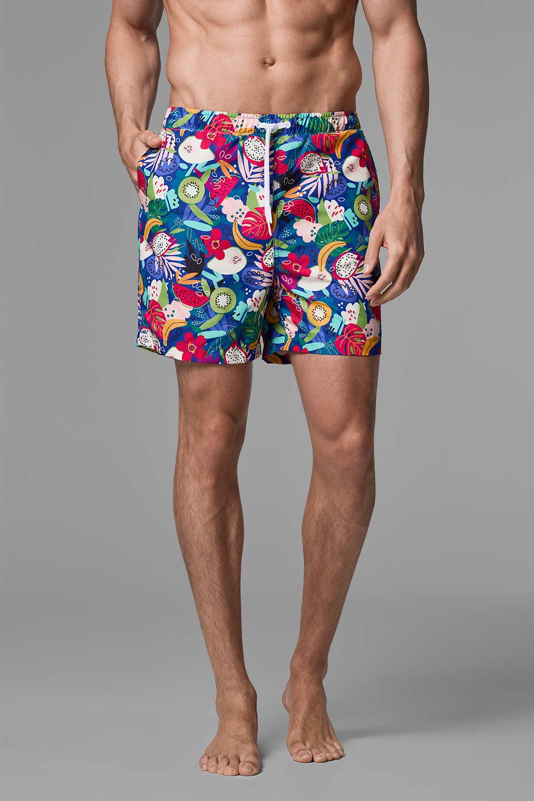 Harrison Men's 5.5 Inch Inseam Quick-Dry Swim Trunks with Mesh Lining | Comfortable Beach Shorts for Swimming, Surfing & Summer Vacations