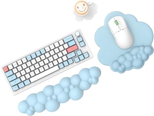 3 in 1 Mouse Pad Set - Blue