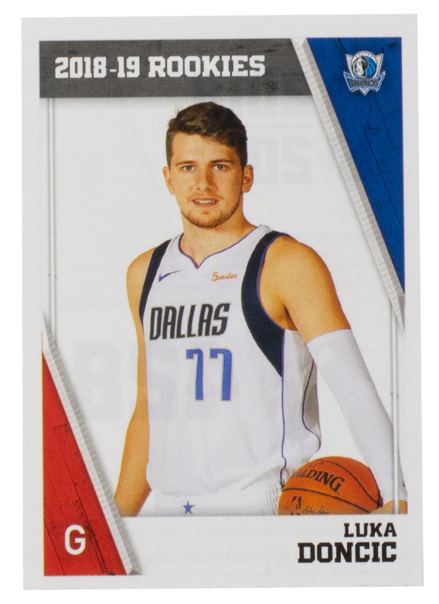 Luka Doncic 2018-19 Panini #428 Dallas Mavericks Rookie Sticker Basketball Card - Collectible Sports Memorabilia for Fans and Investors