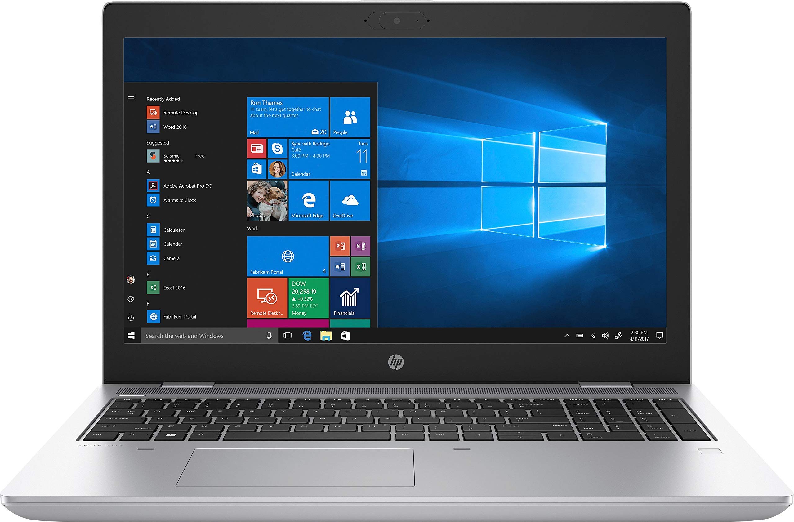 Refurbished HP ProBook 650 G5 Business Laptop - Intel Core i5-8265U, 8GB RAM, 256GB SSD, 15.6