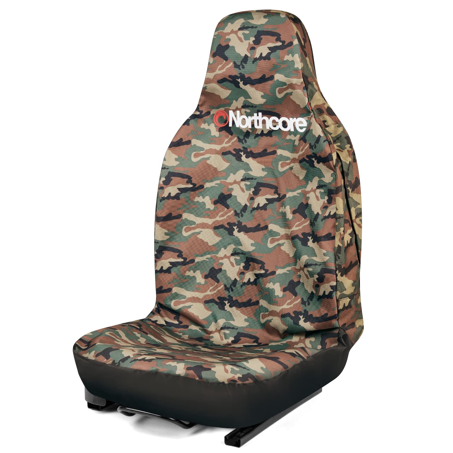 Northcore Camouflage Van & Car Seat Cover - Durable, Waterproof, Universal Fit for Trucks, SUVs, and Sedans - Perfect for Hunting, Camping, and Outdoor Adventures