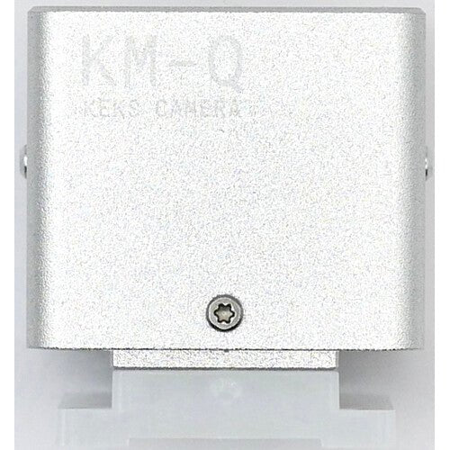 Keks KM Q Light Meter - Professional Chrome Photography Light Meter with Top Display for Film & Digital Cameras - Perfect for Studio, Outdoor, and Low Light Shooting