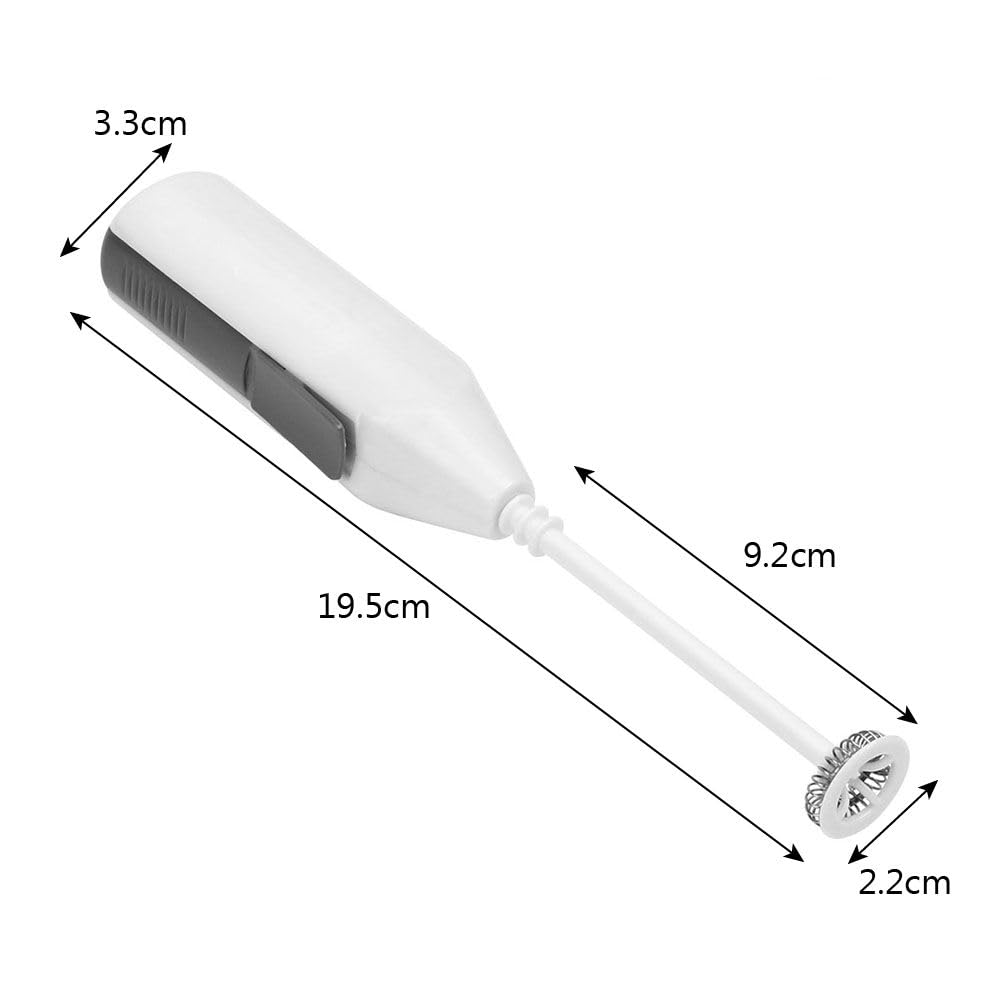 Electric Egg Beater & Milk Frother - Mini Handheld Whisk for Coffee, Eggs, and Baking | Perfect for Kitchen, Cafe, and DIY Drinks