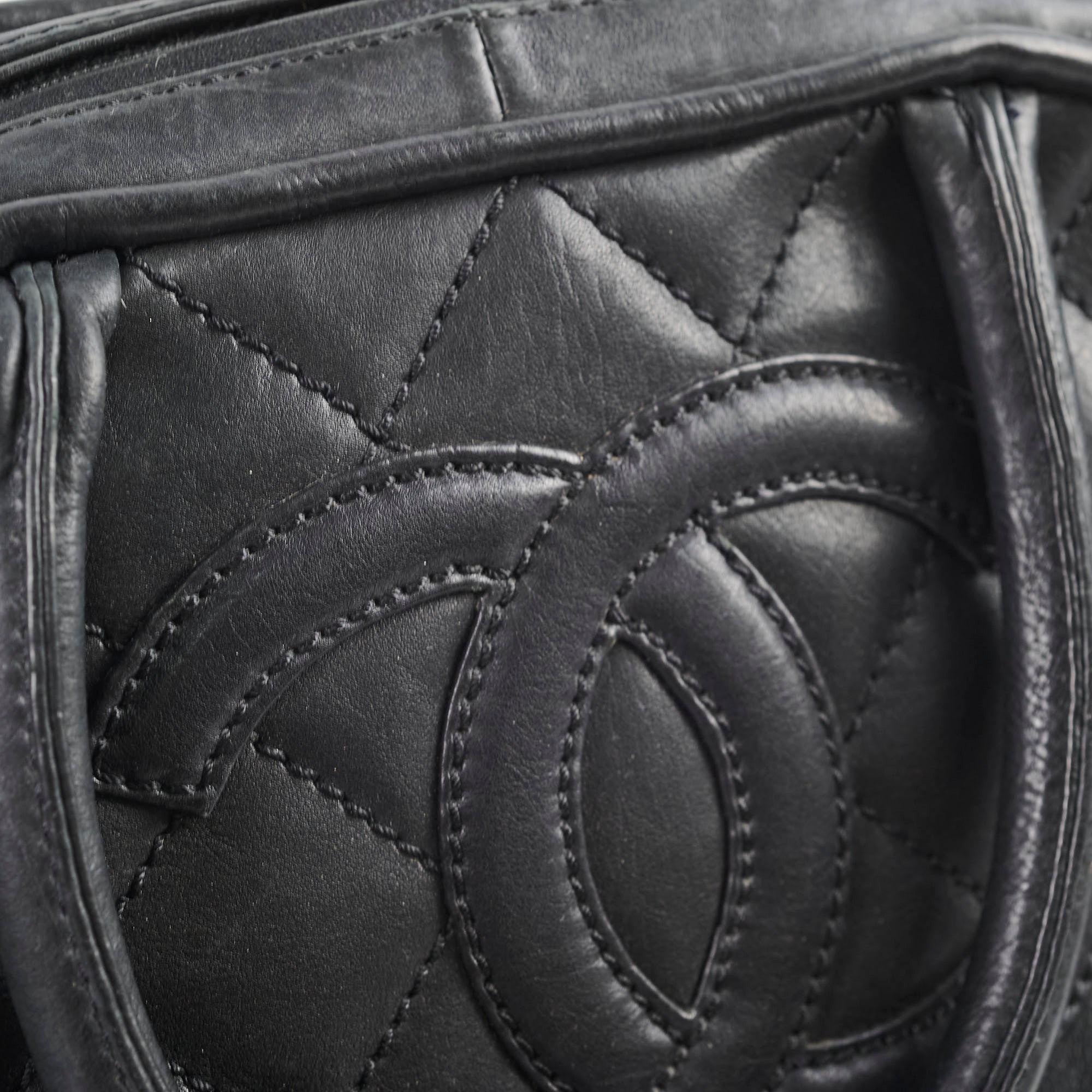 Chanel CC Bowling Bag Black - Luxury Designer Handbag for Women | Perfect for Work, Travel & Evening Events