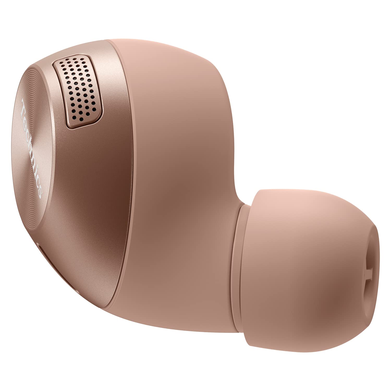 Technics EAHAZ40PN Wireless Bluetooth Earbuds - True Wireless Stereo In-Ear Headphones with Charging Case, Built-in Mic, Rose Gold - Perfect for Gym, Running, Commuting & Travel