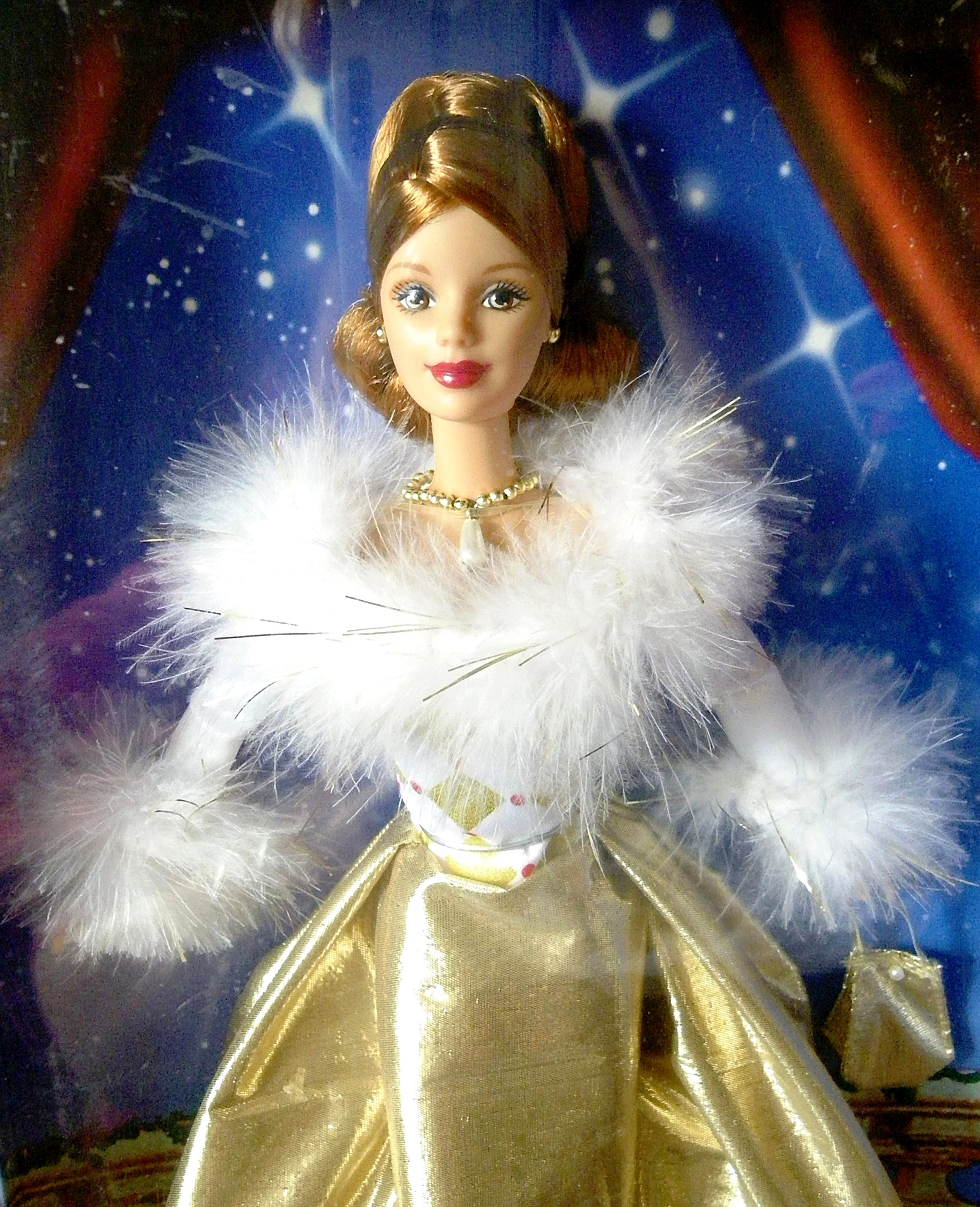 Mattel 1998 Golden Waltz Barbie Doll - Collector's Edition Vintage Toy for Display & Gift Giving - Perfect for Barbie Enthusiasts & 90s Nostalgia Collections