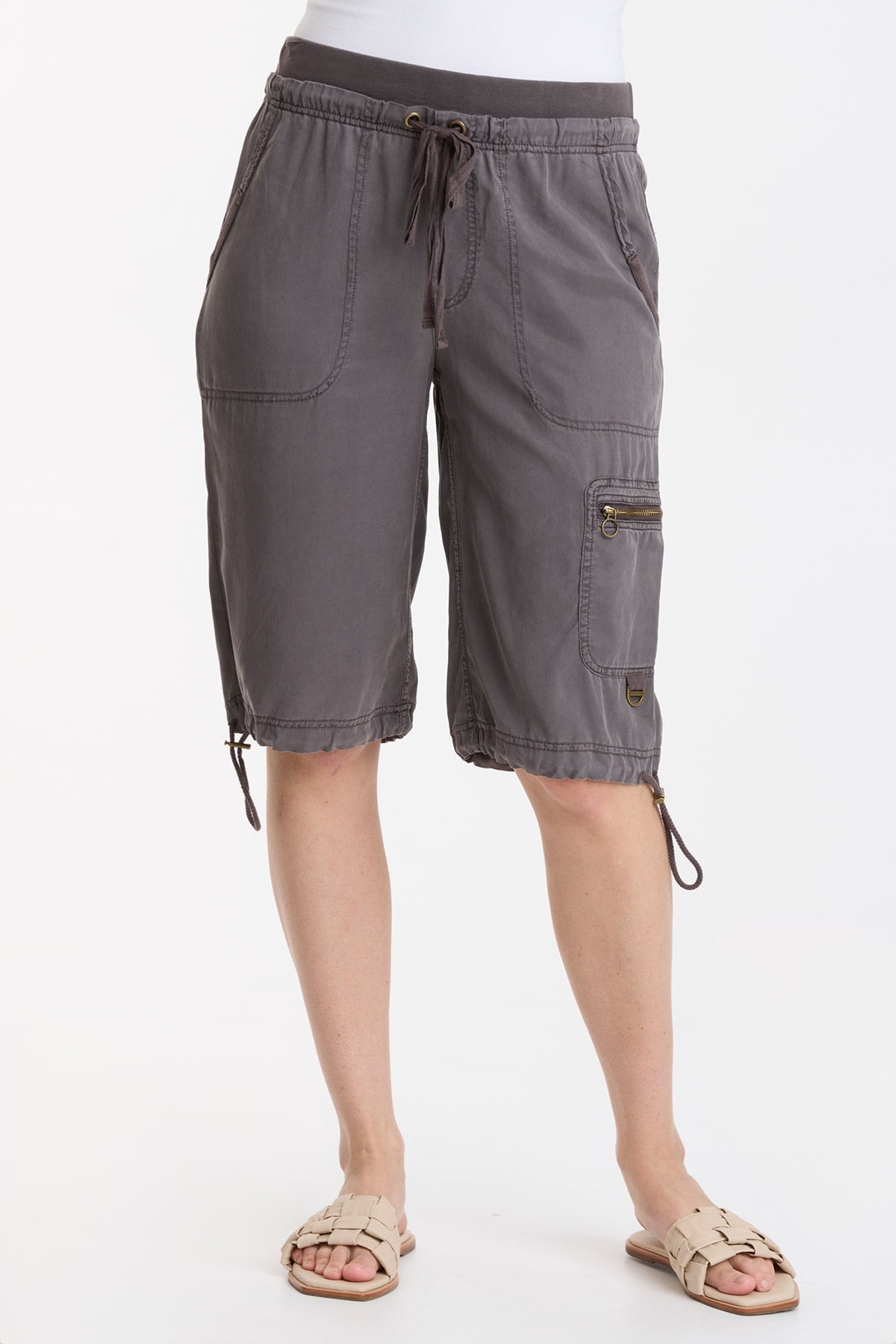 Graphite Point Bermuda Shorts for Men - Comfortable & Stylish Casual Wear for Summer, Beach, and Outdoor Activities