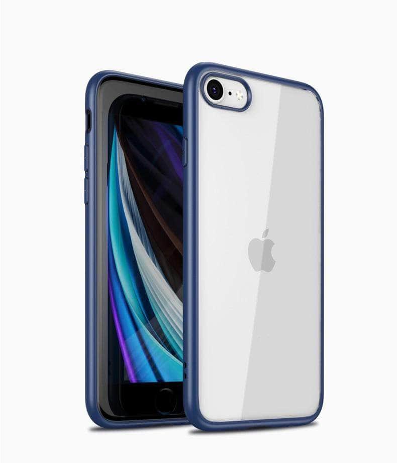 iPhone SE 2020 Case - Shockproof Bumper Cover with Anti-Scratch Protection & HD Clear Design - Perfect for Daily Use, Outdoor Activities and Travel Protection