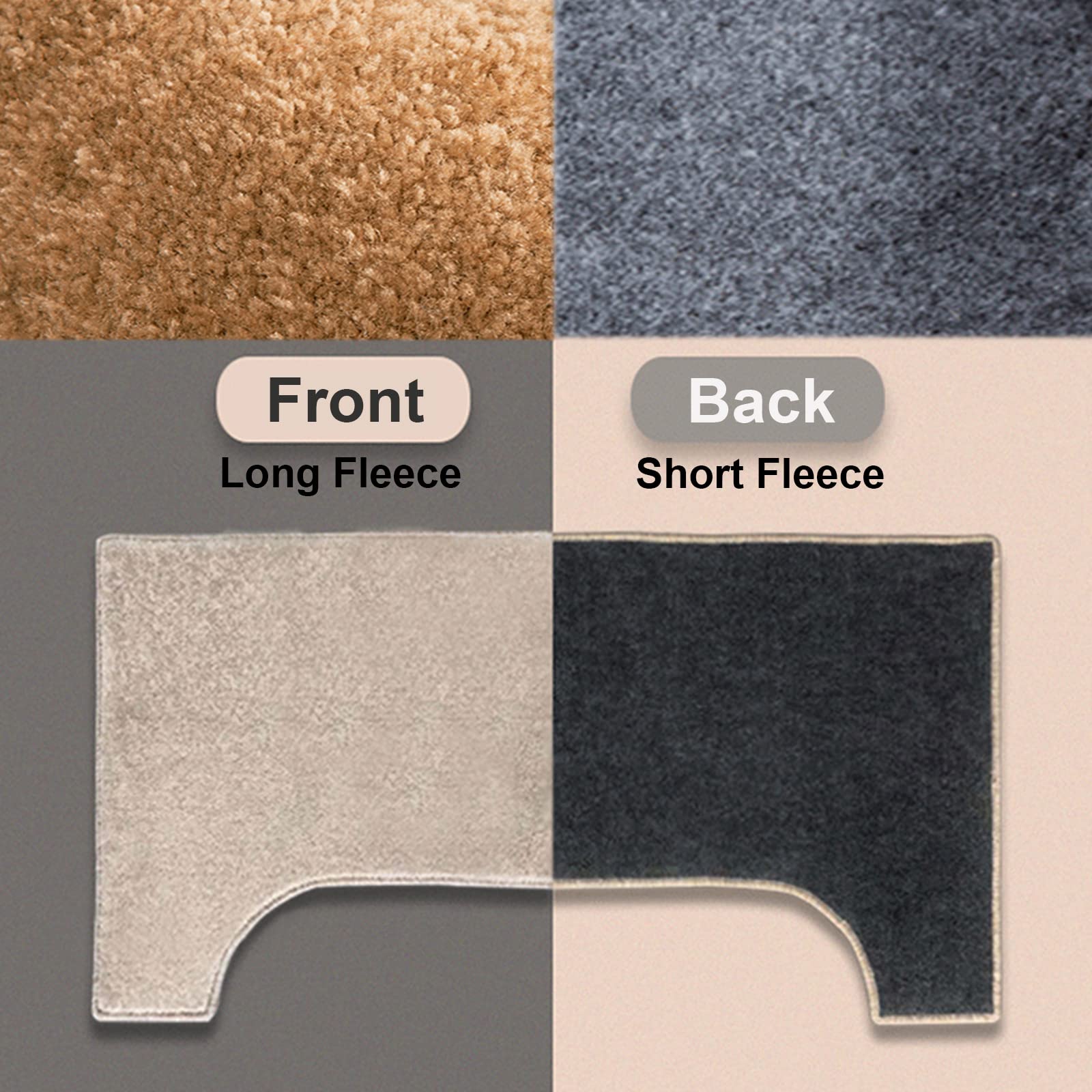 Soundproof Piano Rug - Non-Slip Upright Piano Carpet Protector with Sound Dampening & Acoustic Absorption | 63x28 Inch (160x70cm) Grey Floor Mat for Noise Reduction in Home Studios, Music Rooms & Apartments