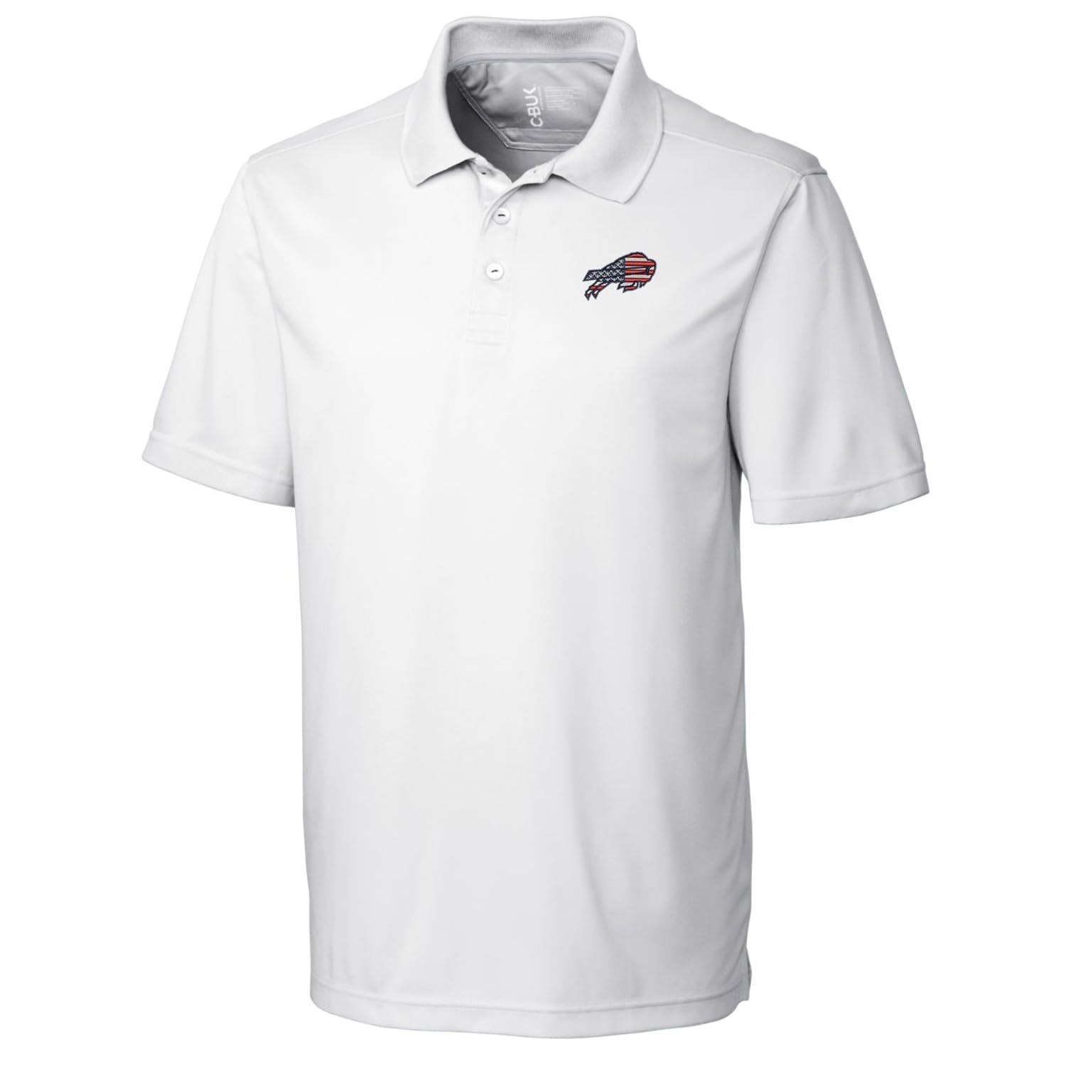 Cutter & Buck Men's NFL Americana Fairwood Polo Shirt - Officially Licensed NFL Apparel for Casual Wear, Golf & Game Day Outfits