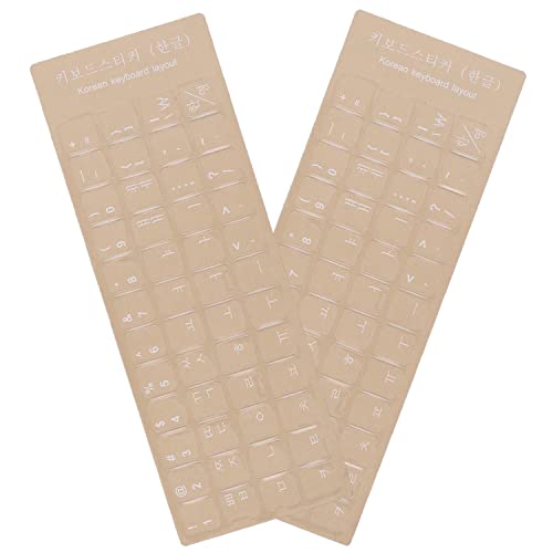 Korean-transparent/White Letters