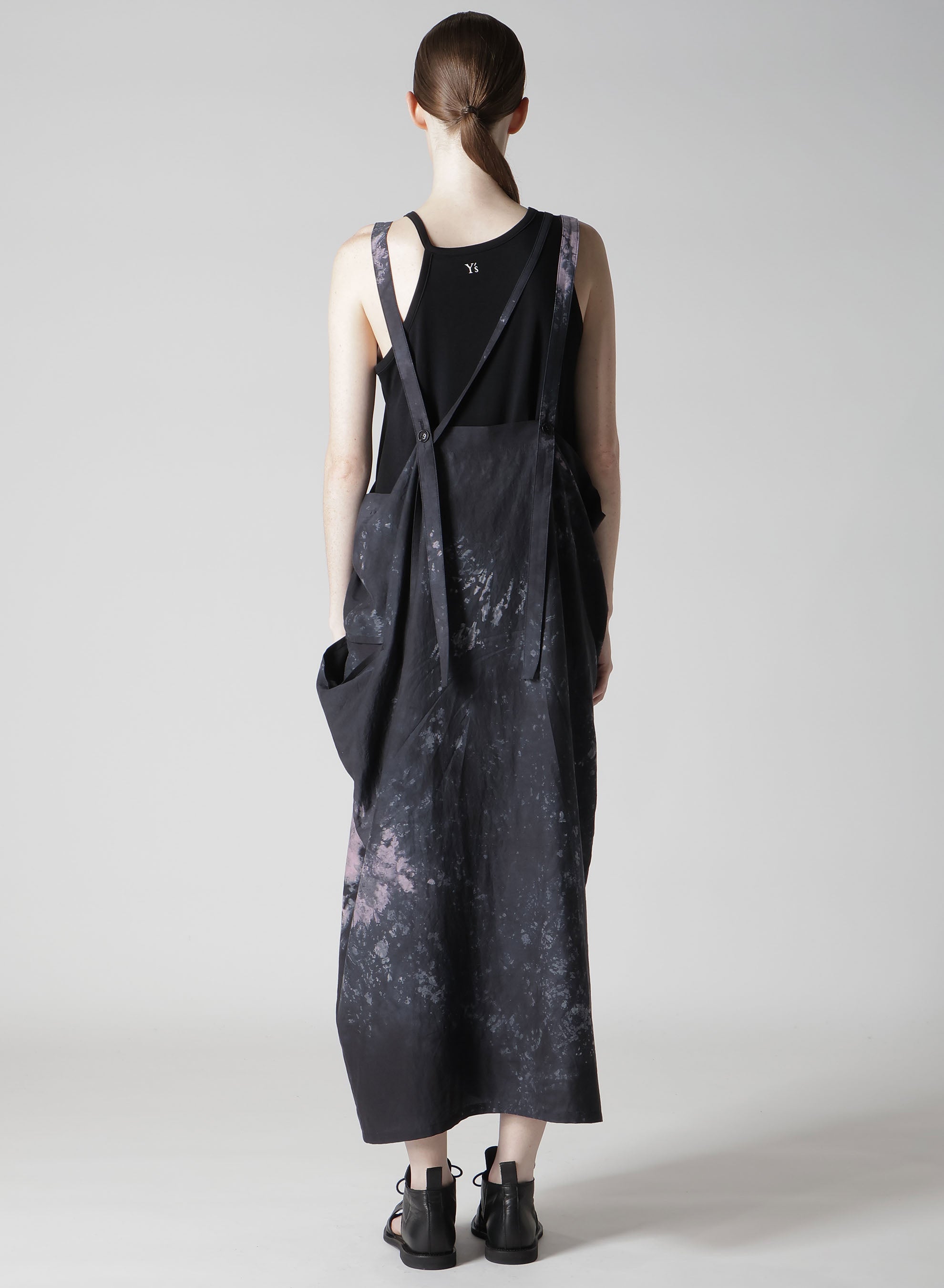 CU/C Twill Threne Dye Left Shoulder Strap Dress - Elegant Summer Party & Cocktail Wear for Women