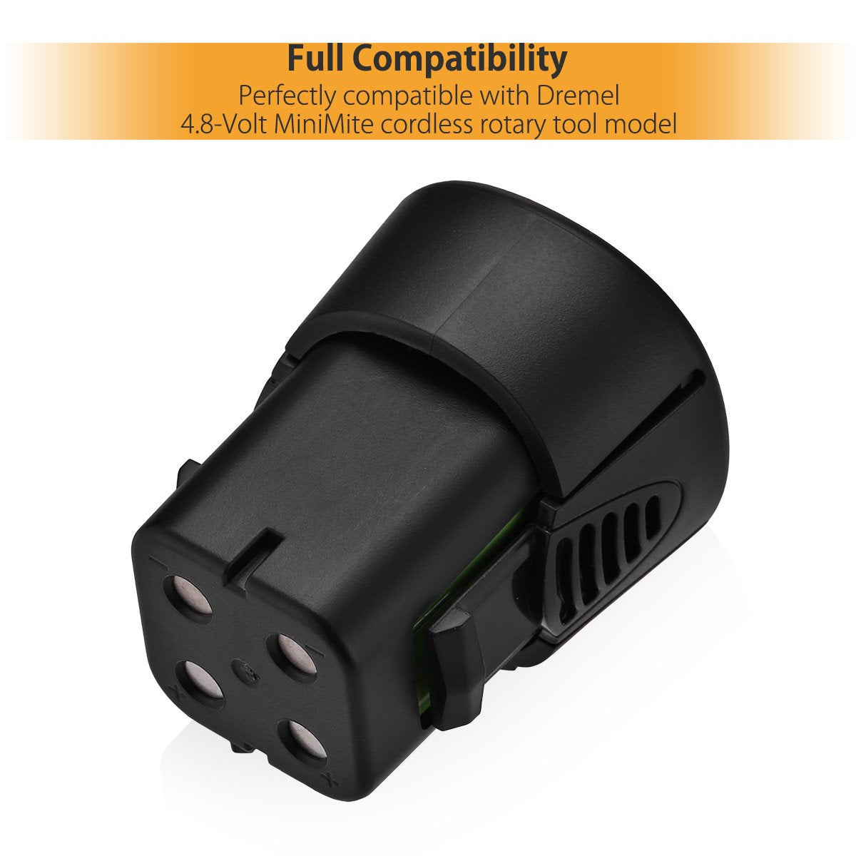 4.8V 3000mAh Replacement Battery for Dremel 7300 N/8 7300 PT - Compatible with Cordless Rotary Tools for DIY Projects & Home Repairs