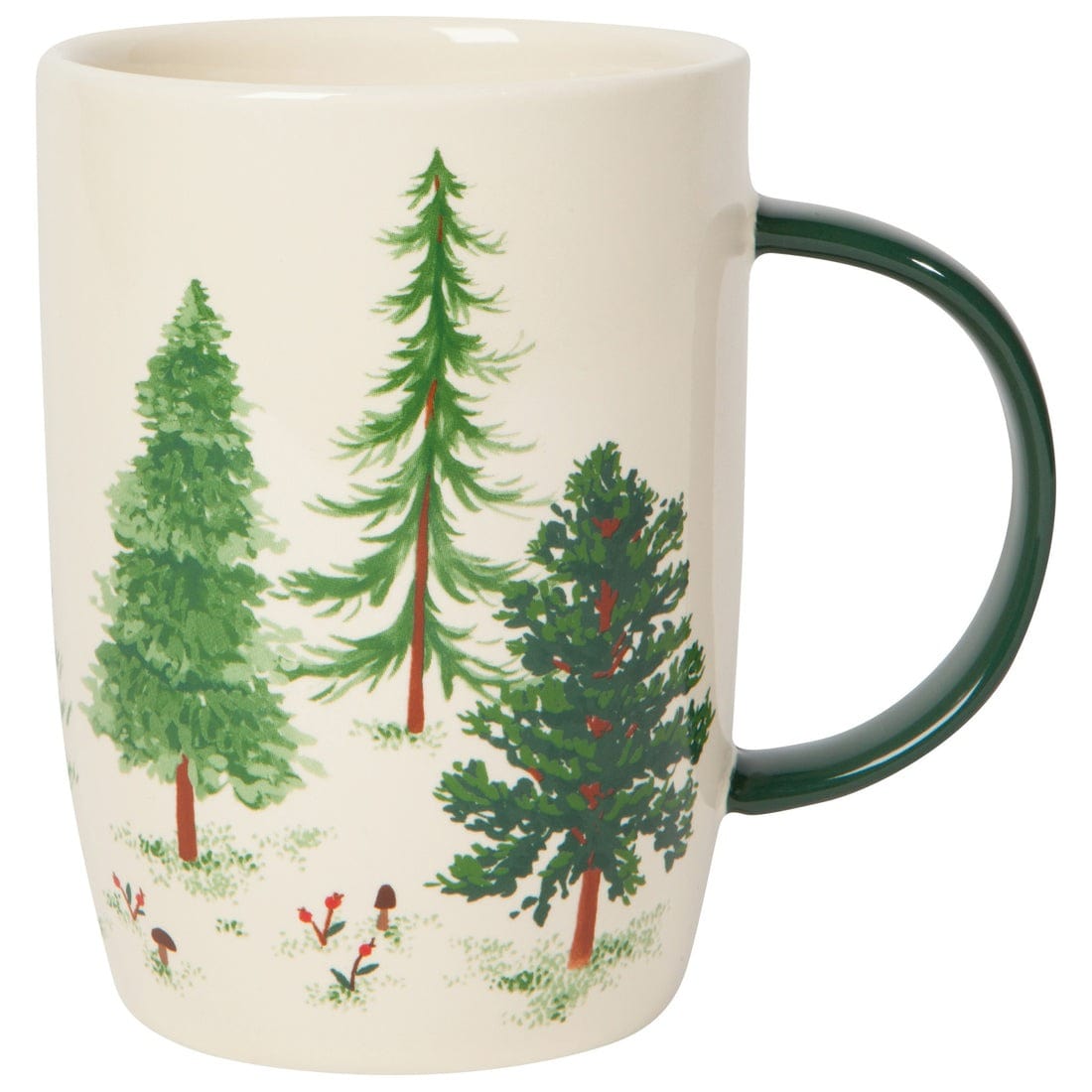 Now Designs Woodland Tall Mug 18 oz - Ceramic Coffee Cup with Nature-Inspired Design, Perfect for Hot Drinks, Office, and Home Use