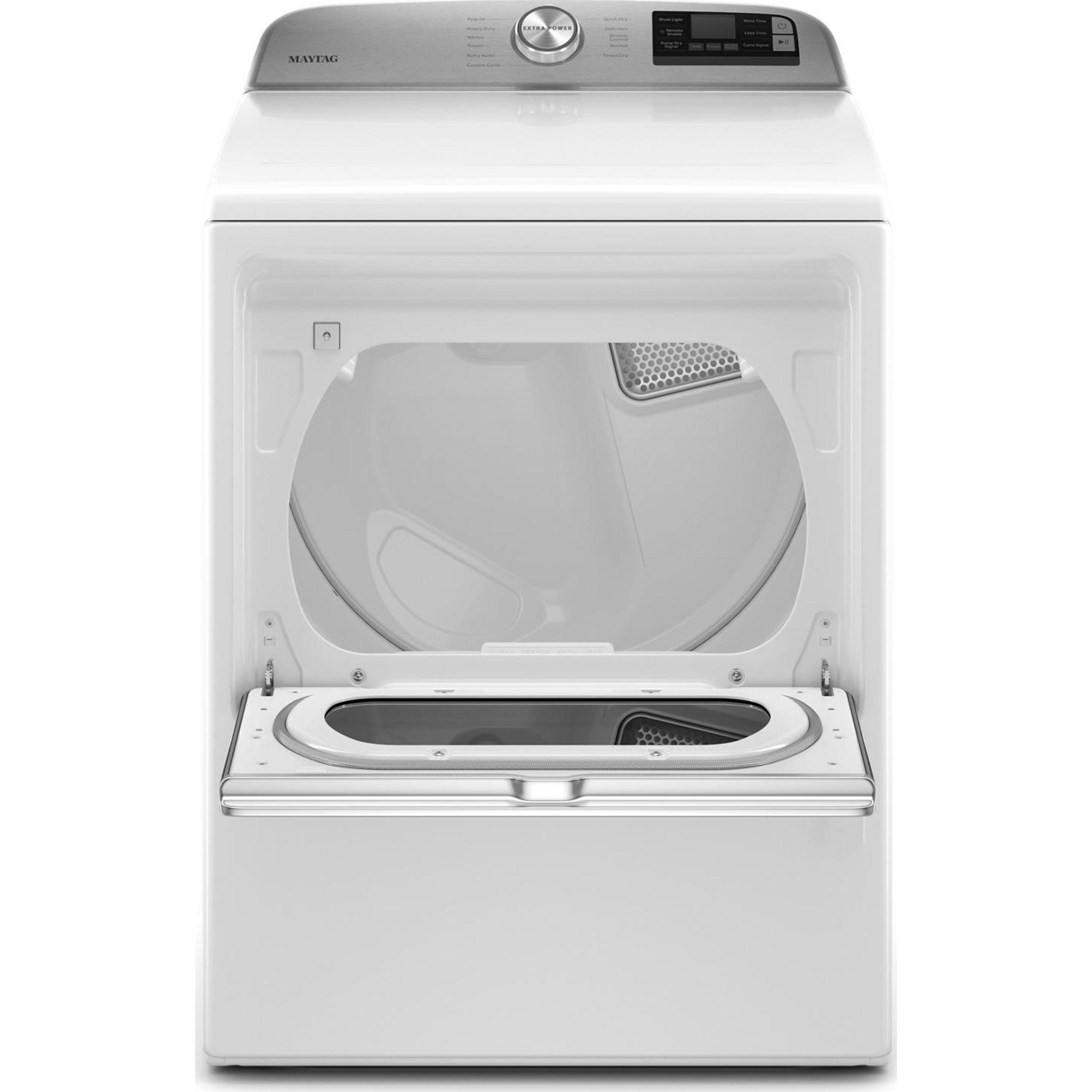 Maytag MGD6230HW 7.0 Cu. Ft. White Gas Dryer - Large Capacity, Energy Efficient Clothes Dryer for Home Laundry Room | Perfect for Families, Apartments & Heavy-Duty Laundry Needs
