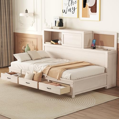 White-twin, Wooden Daybed
