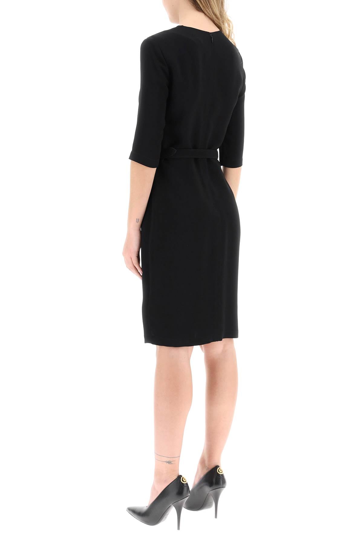 Burberry Women's Matching Belt Dress - Elegant & Stylish Outfit for Work, Party & Special Occasions