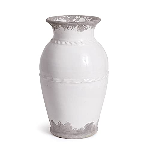Napa Decorative Ceramics Collection - Cordelia Vase (Medium) | Handcrafted Ceramic Flower Vase for Home Decor, Wedding Centerpiece & Gift Idea