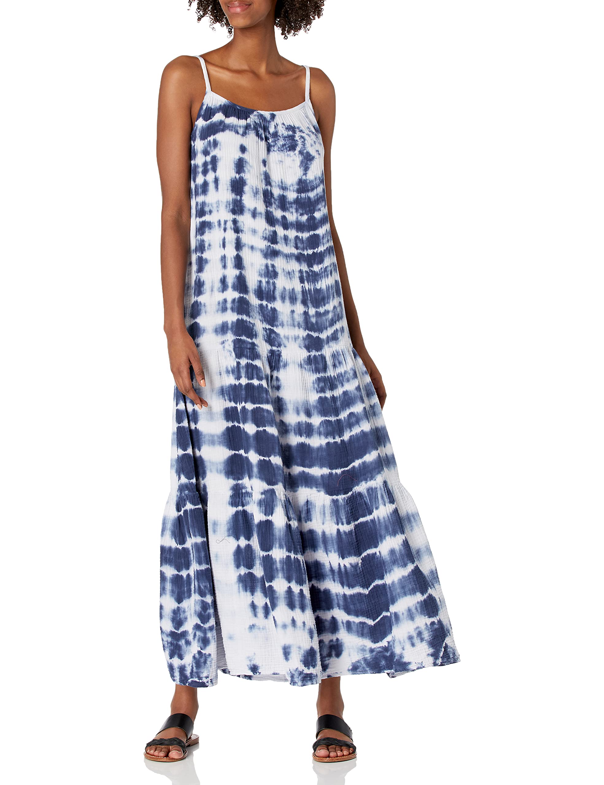BB DAKOTA Women's Endless Shore Dress - Flowy Summer Maxi Dress with Side Slits | Perfect for Beach Vacations, Date Nights & Casual Outings