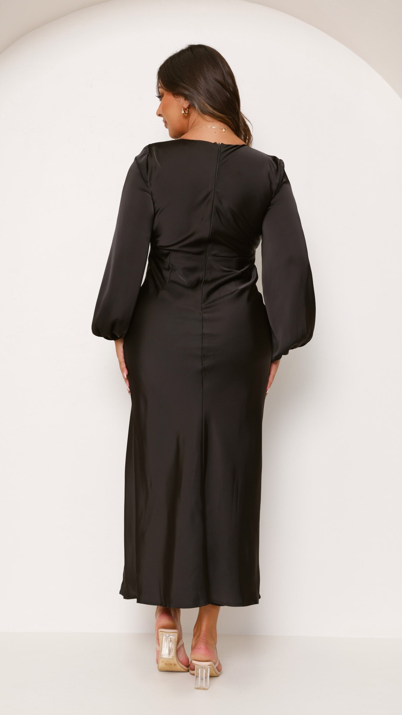 Amara Maxi Dress for Women - Elegant Black Long Dress for Summer, Beach, and Evening Wear