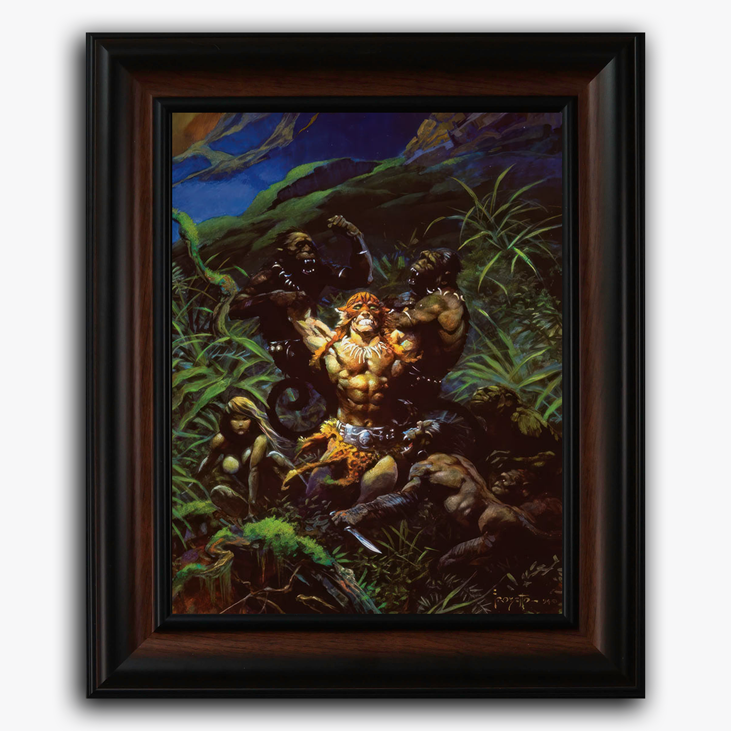 Jaguar God I Fine Art Print - Premium Wall Decor for Home, Office & Gifts | Wildlife & Nature Inspired Artwork