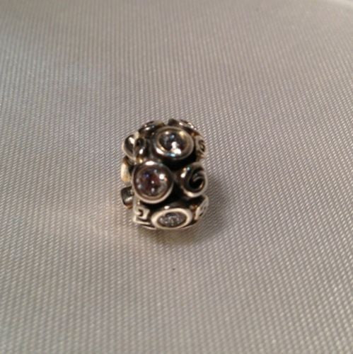 Pandora Authentic Primrose Path Charm Bead 790330CZ - Sterling Silver Floral Bead for Bracelets & Necklaces - Perfect for Gifts, Birthdays & Special Occasions