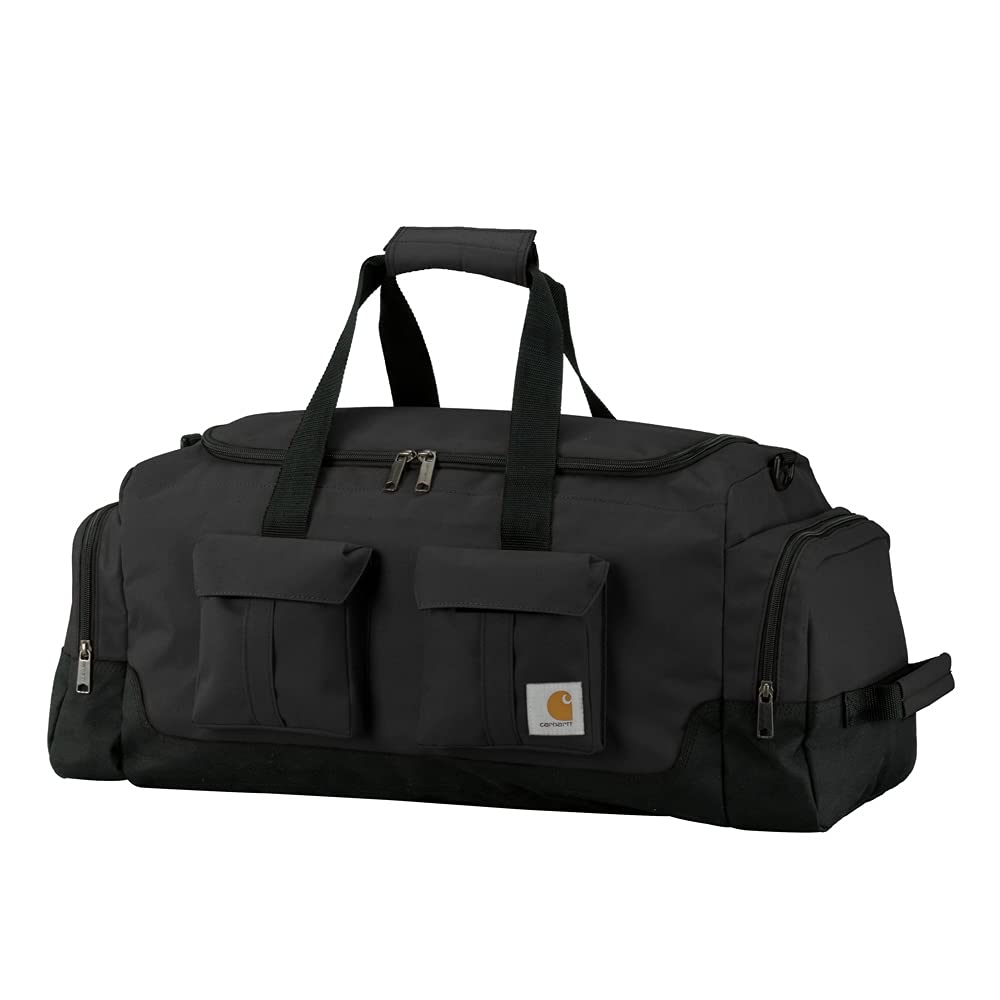 Carhartt 40L Utility Duffel Bag - Heavy Duty Work Bag for Construction, Jobsite, Gym & Travel - Durable Gear Storage for Tools, Workout Clothes & Weekend Getaways